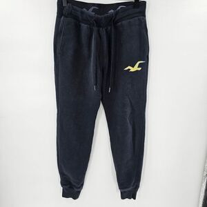 Hollister black sweats pants joggers xs comfy lounge